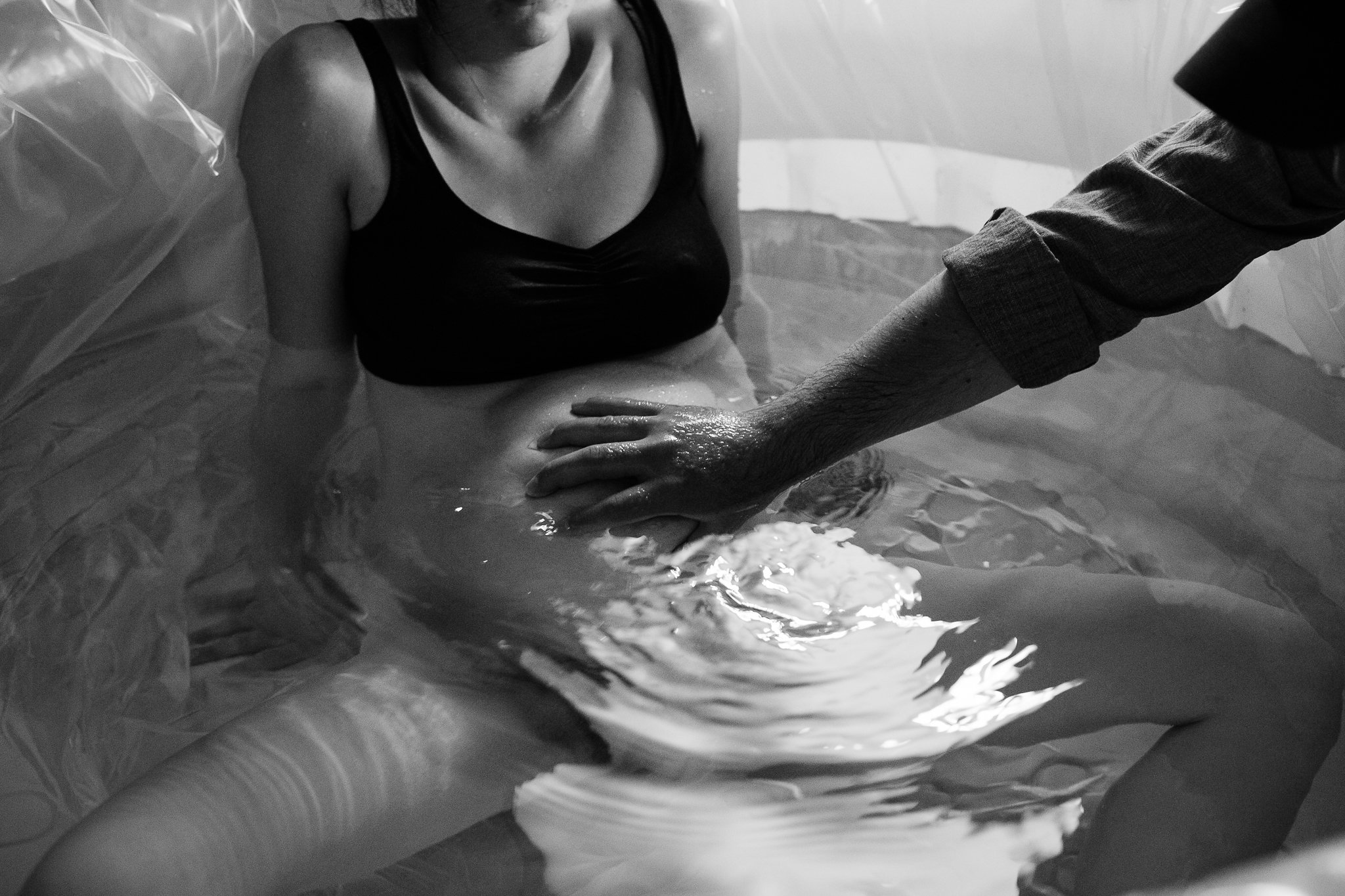 Mom in labor