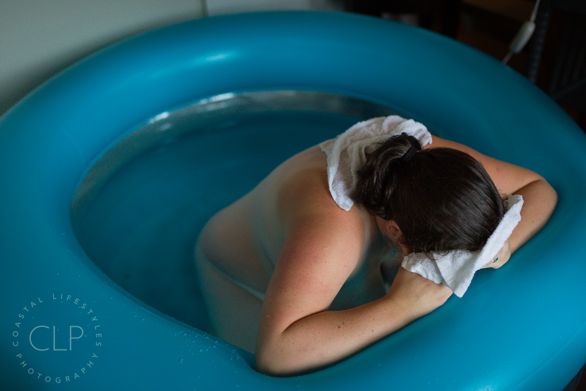 Laboing in water