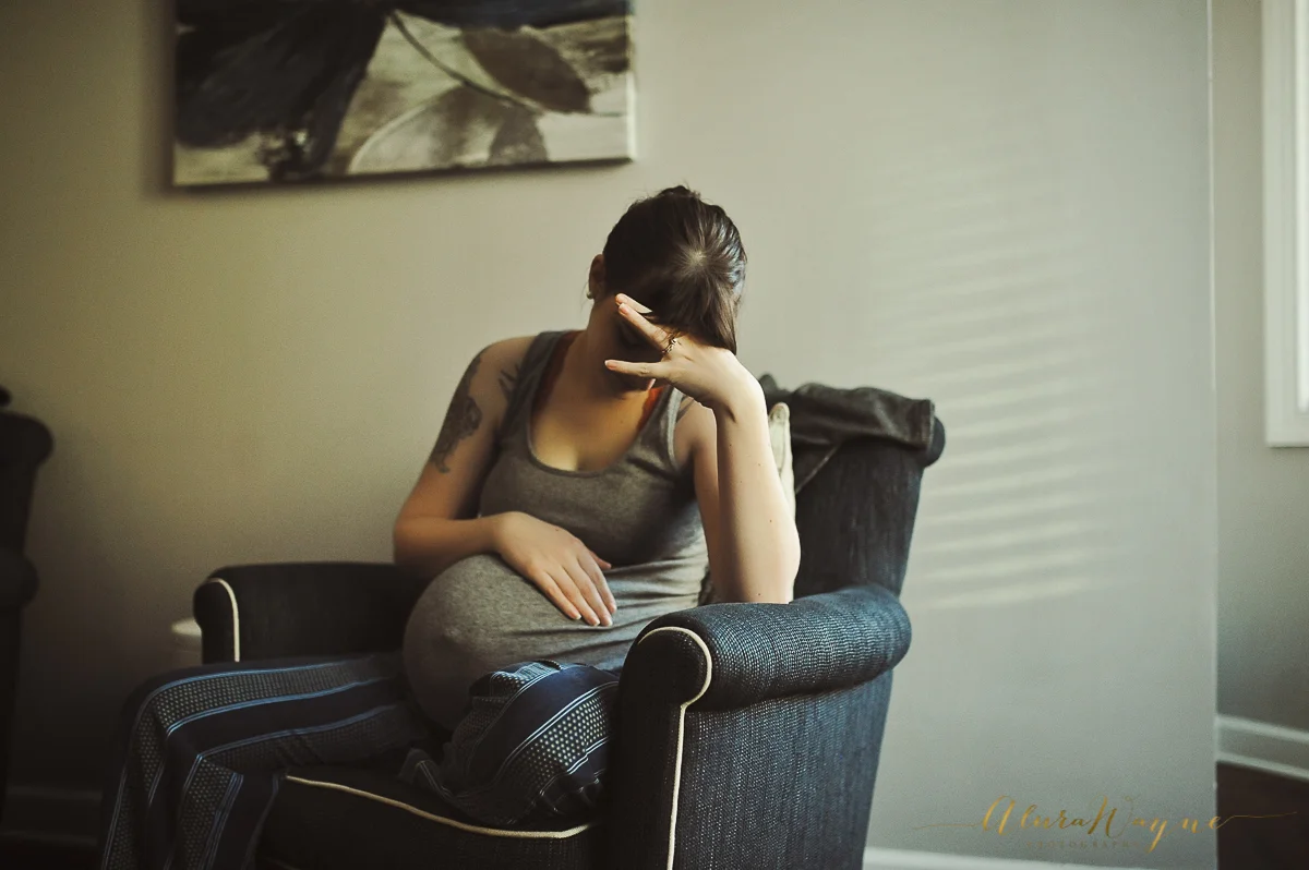 Mama in labor