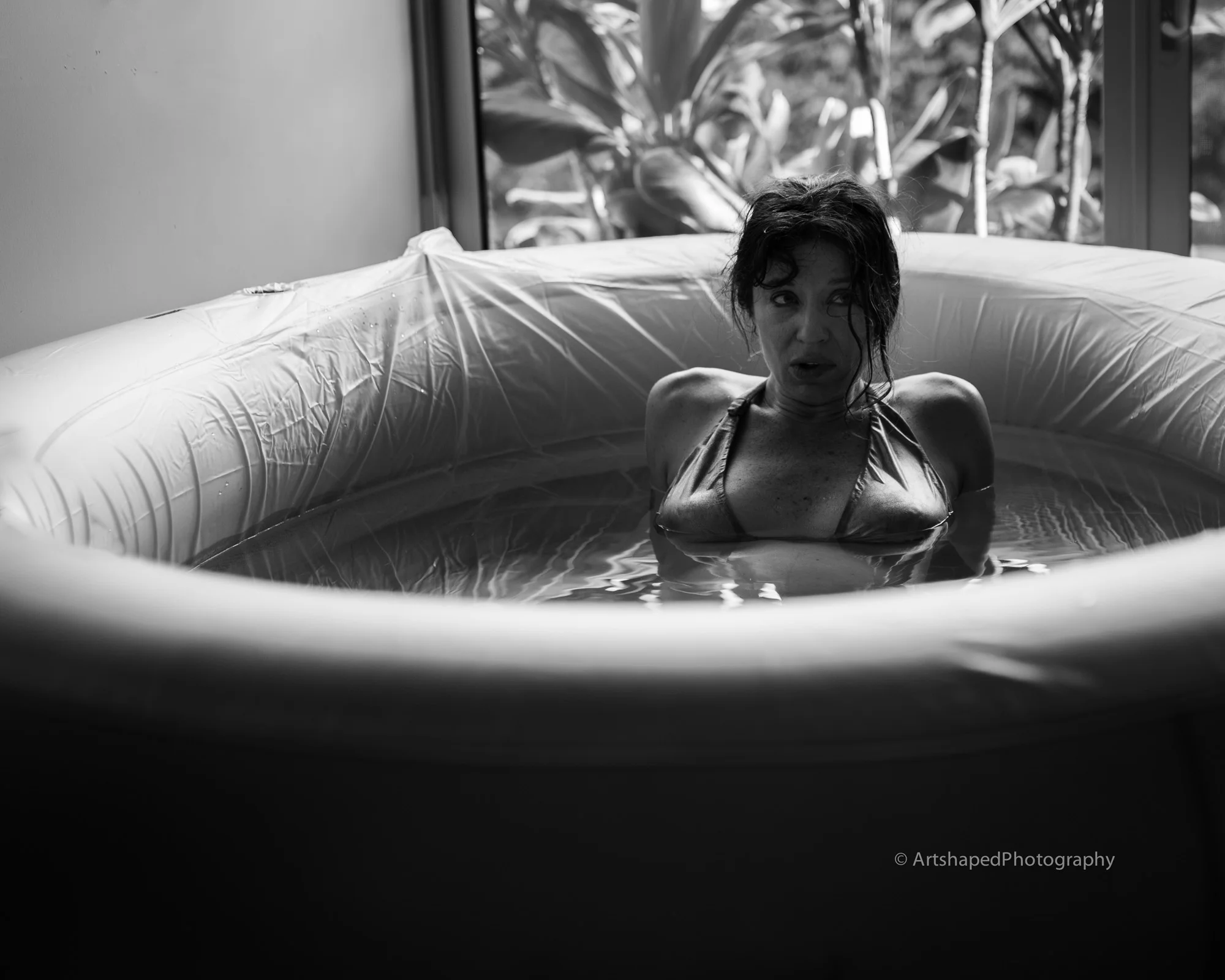 Labor in birth pool