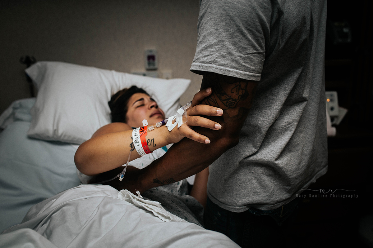 partner support, hospital, labor