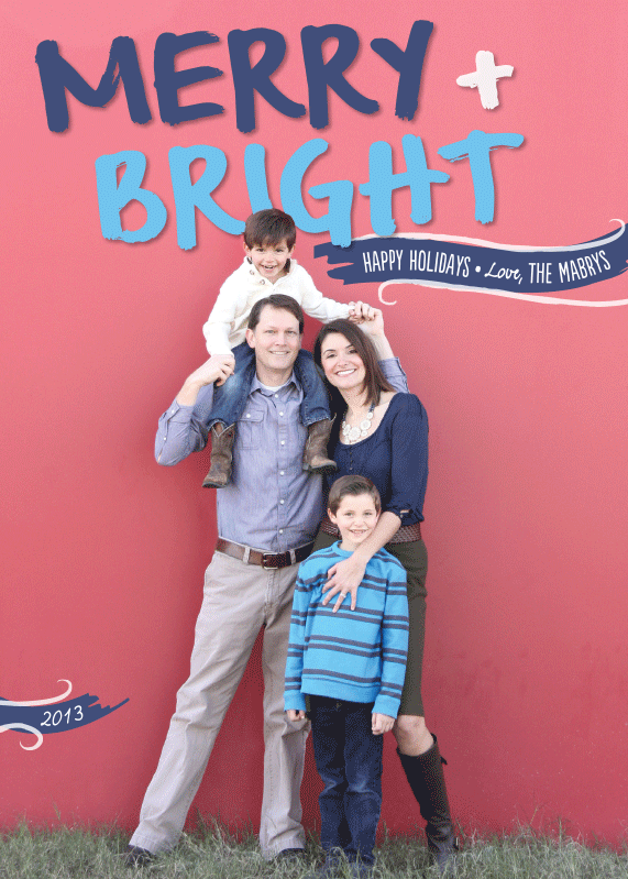 Mabry family holiday card 2013