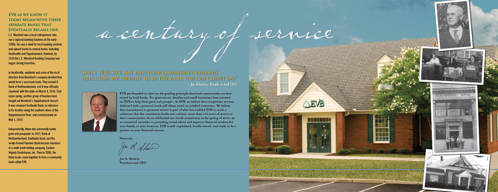 EVB brochure spreads