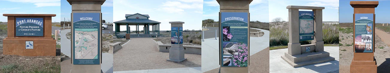 Port Aransas Nature Preserve signage