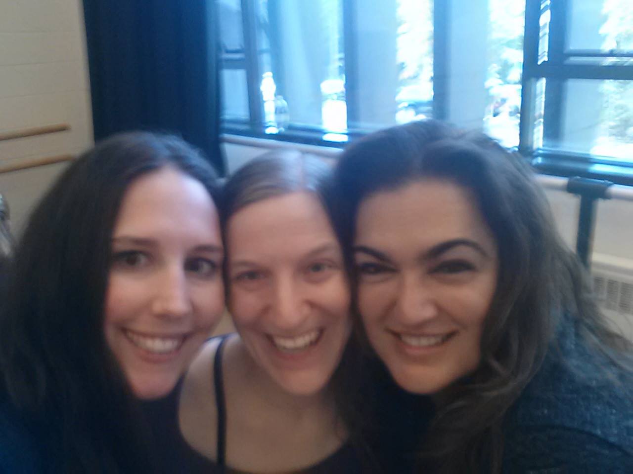 Me, Benita, and Suhaila in 2014
