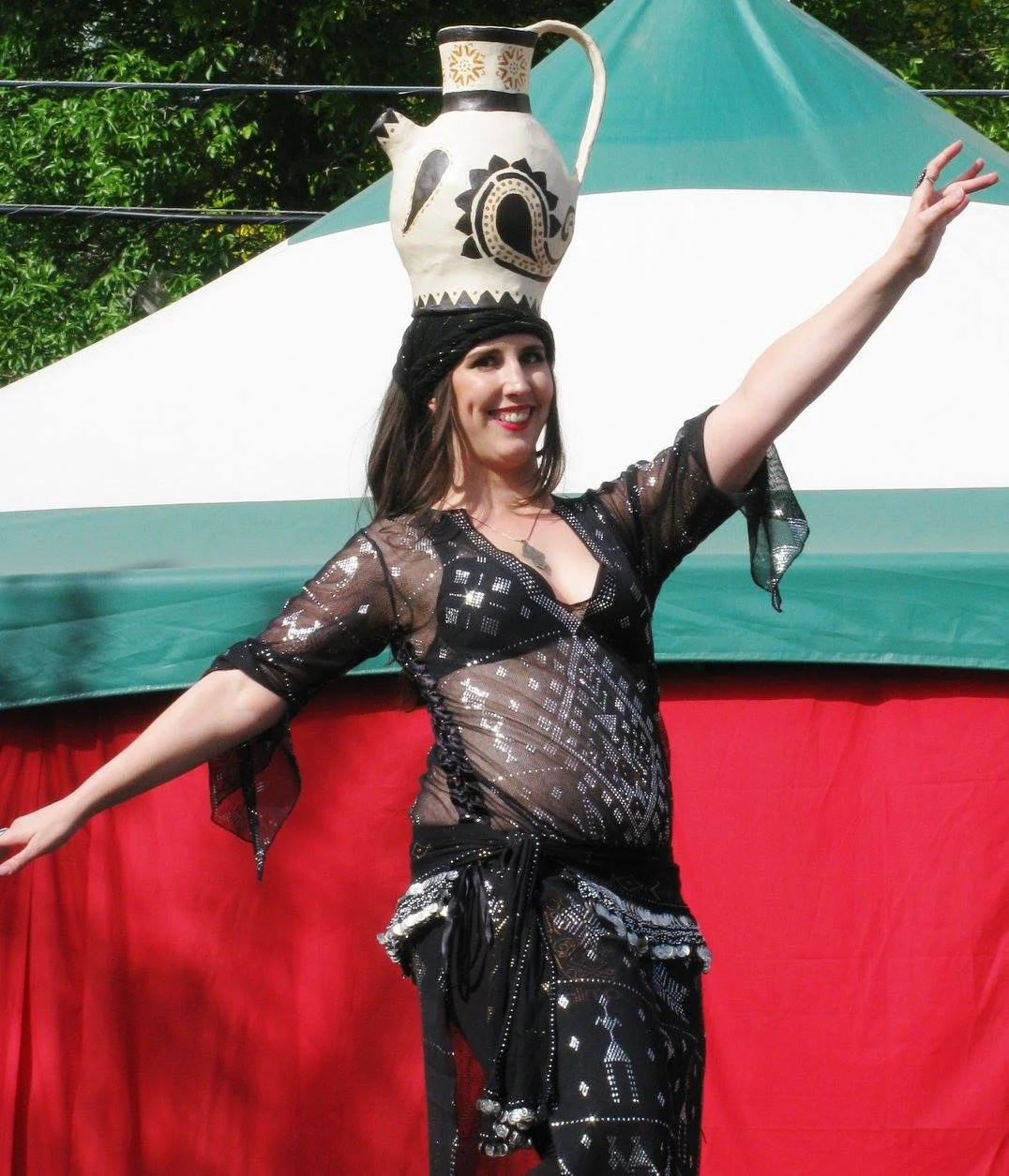 Performing the Pot Dance in Edmonton 2015