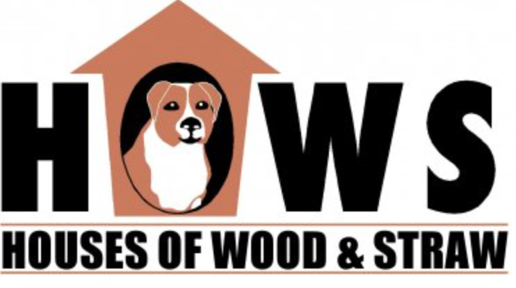 VOICES FOR ANIMALS / HOUSES OF WOOD AND STRAW "The HOWS Project is a community service project in Charlottesville, VA, that builds and distributes wooden dog houses and other essential materials to outside dogs in need of more appropriate shelter."