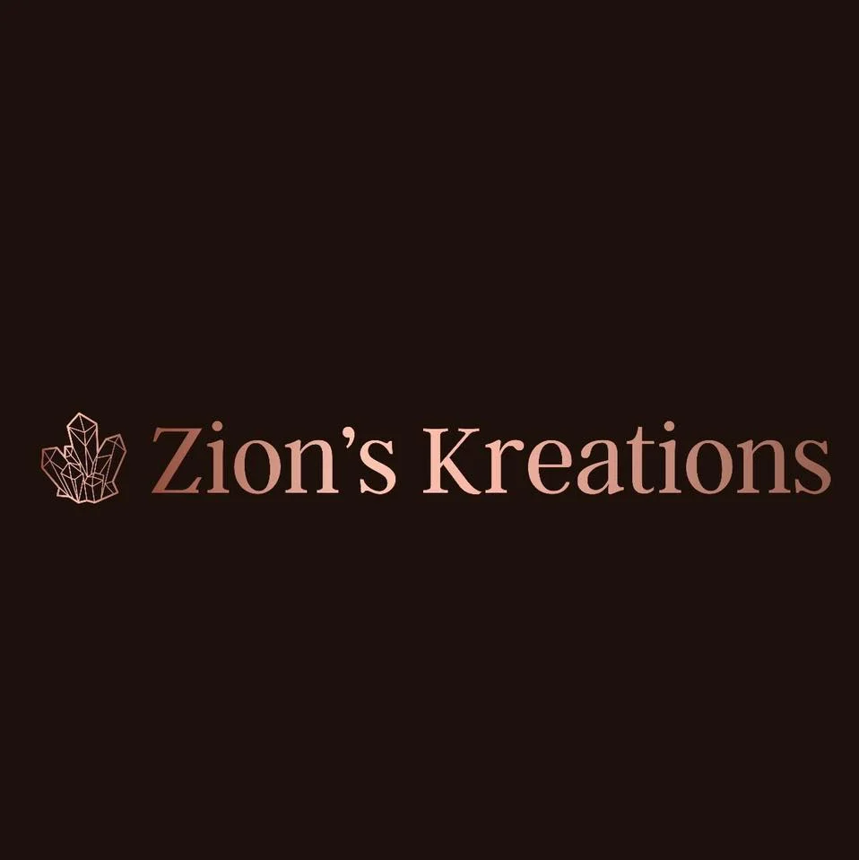 ZION’S KREATIONS “Bath bombs and salts, all vegan. Wrapped crystal jewelry and CBD products.”