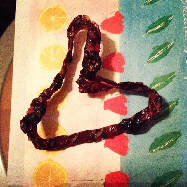 Dried umbilical cord! 
#placenta #art #takebackpostpartum