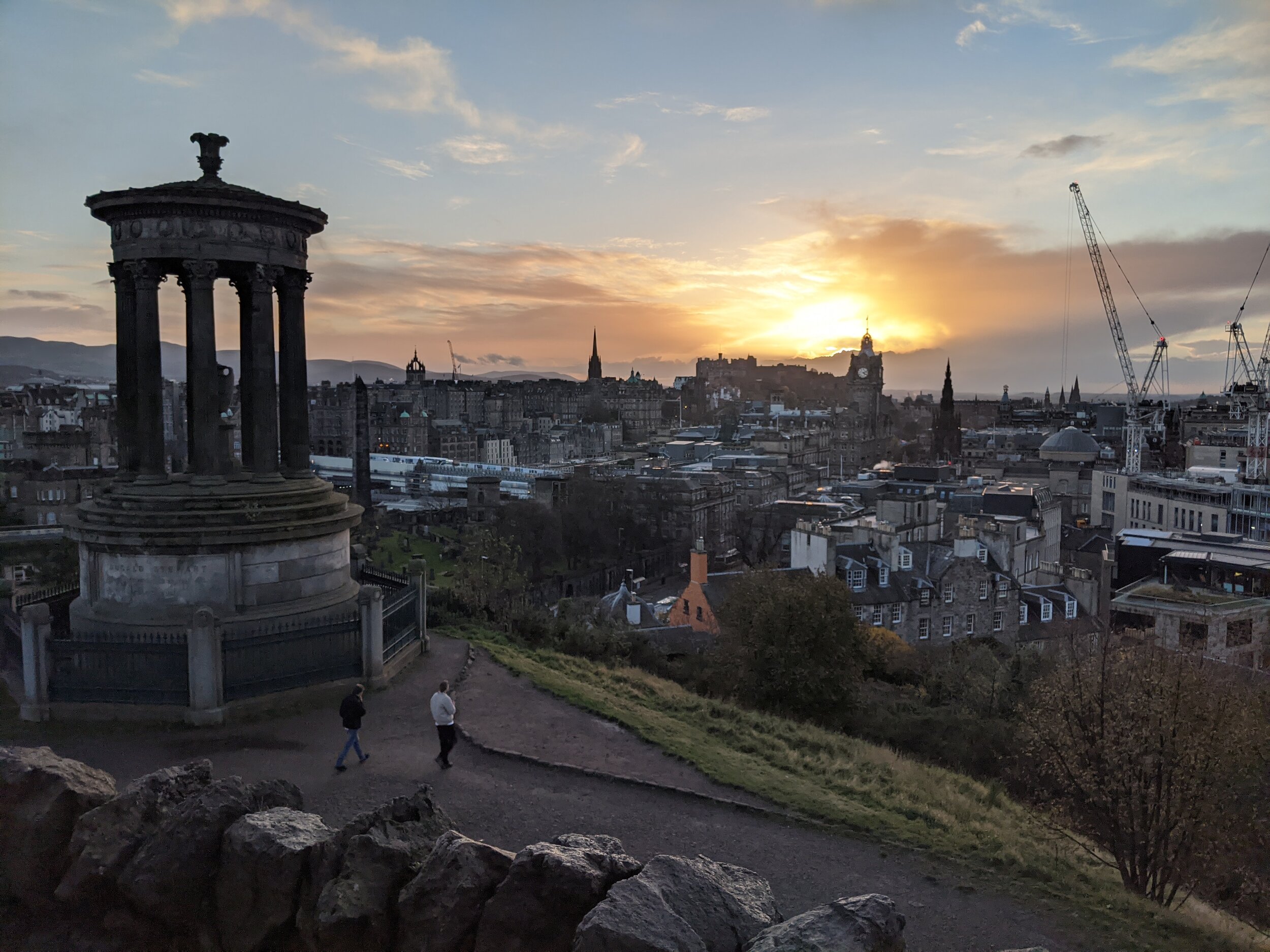 Welcome to Calton Hill, where we ass fuck you upon entry. 