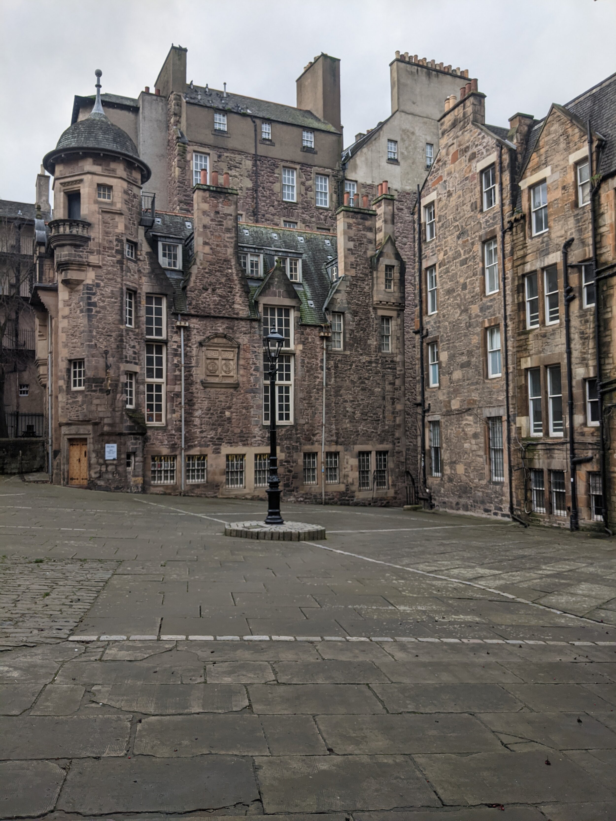 Writer's Museum courtyard