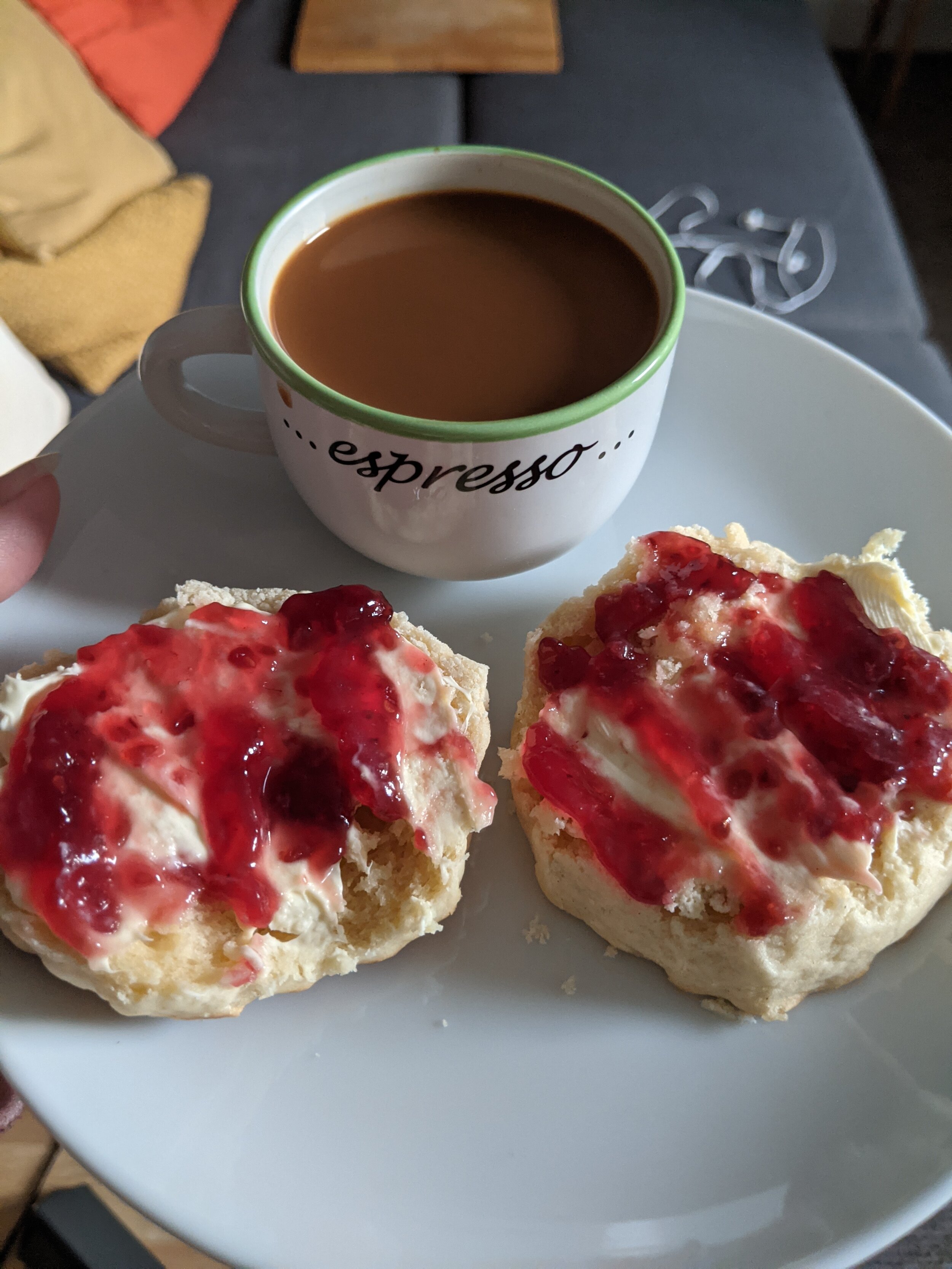 Standard breakfast in Scotland