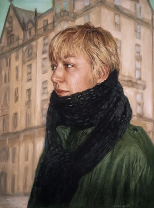 Meghan 2007, Oil on Canvas 4 x 3'