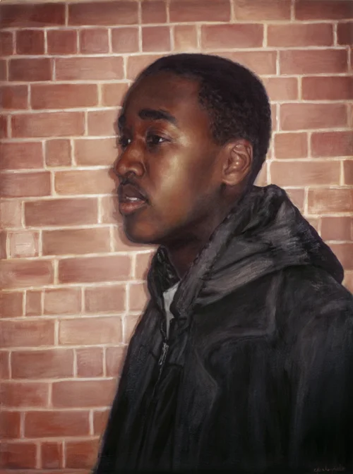Alex 2007, Oil on Canvas 4 x 3'