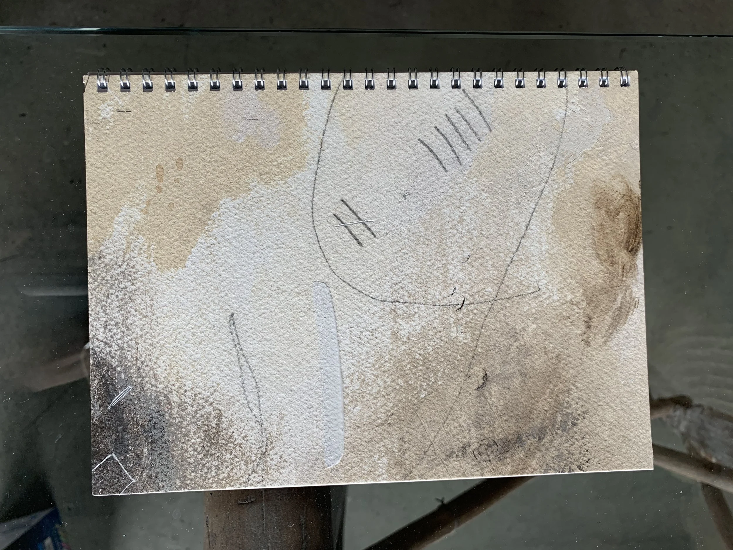 Notebook with Original Artwork