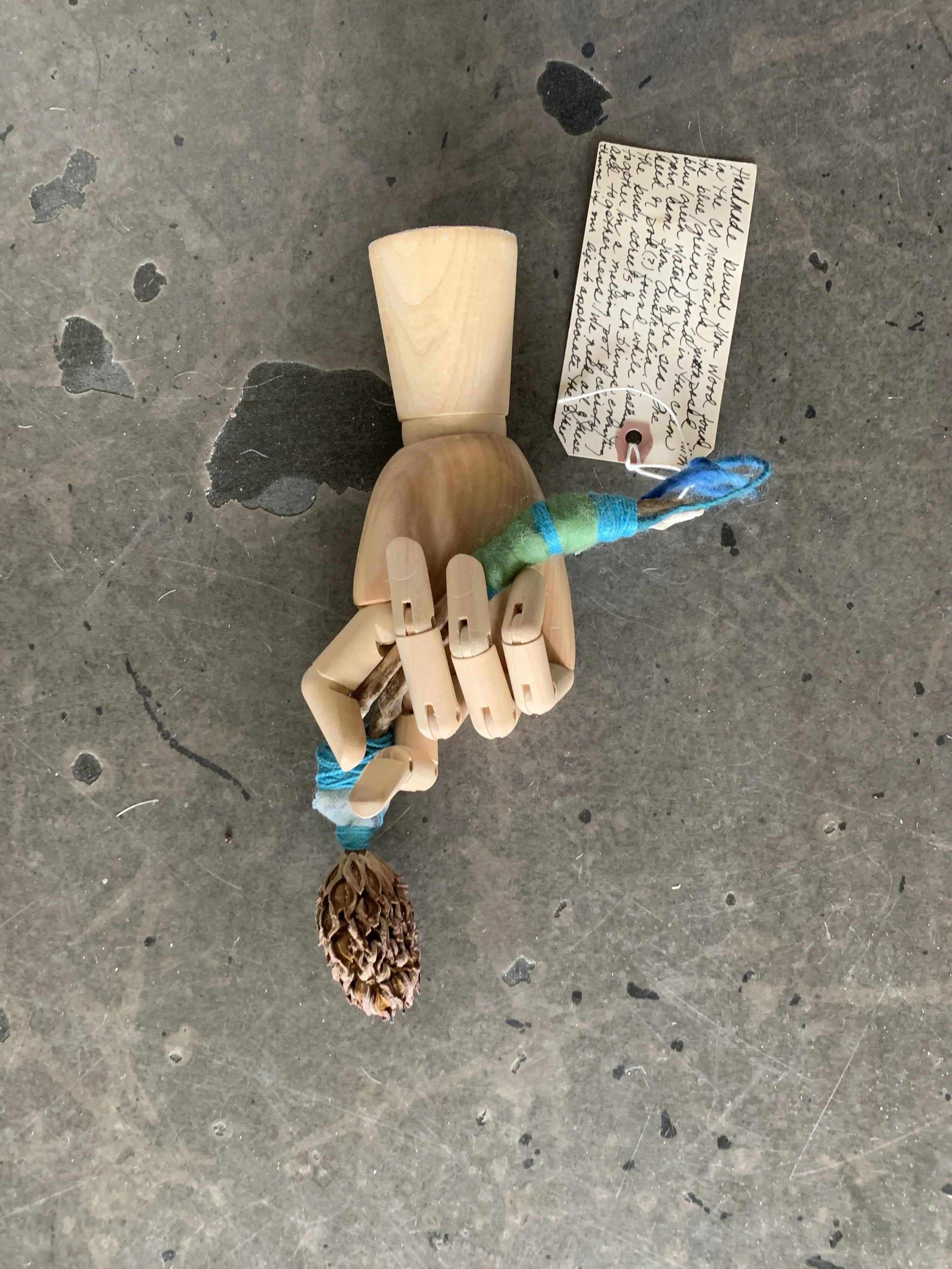 Handmade Brush in Hand