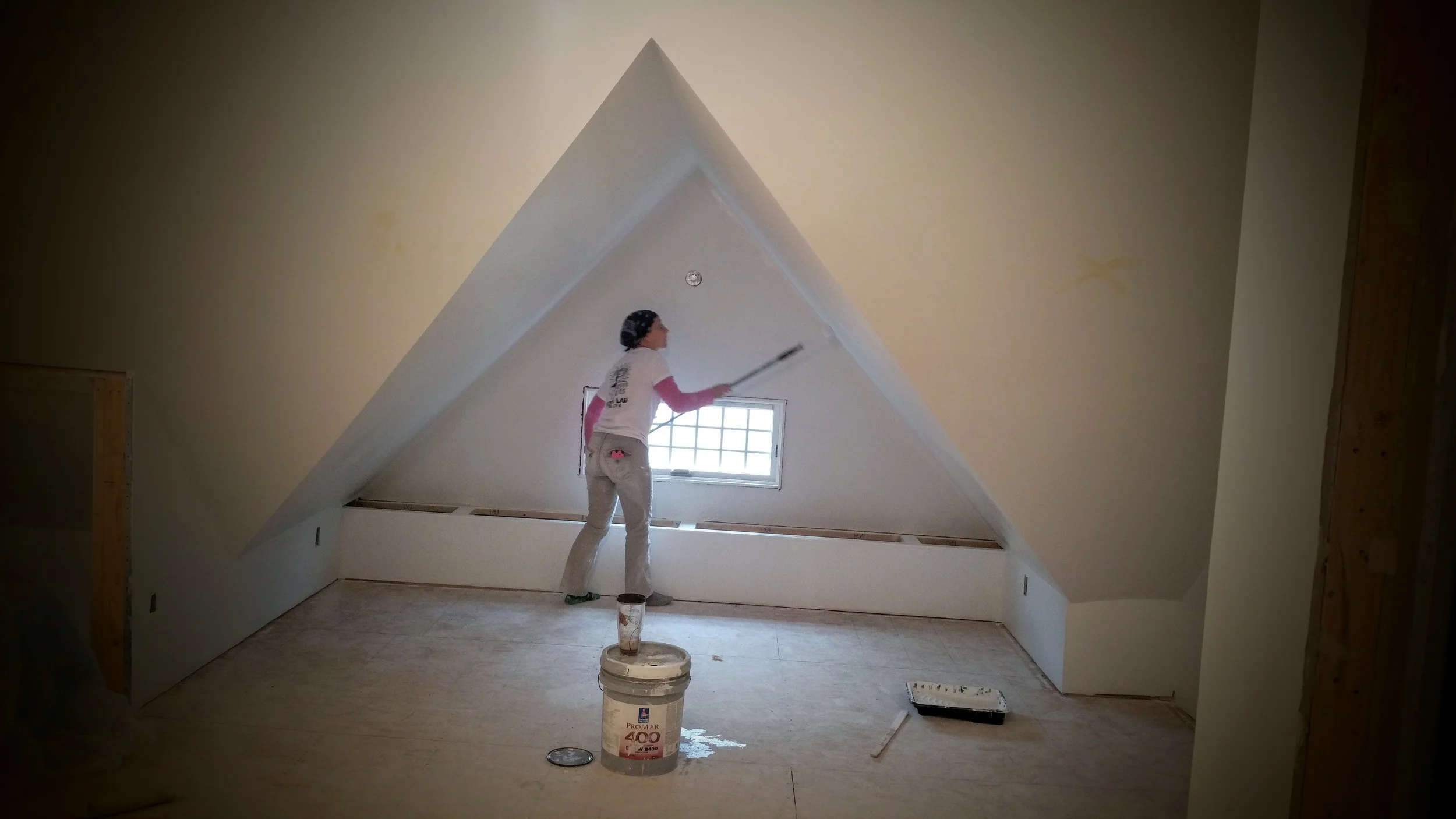 Painting the Third-Floor Suite