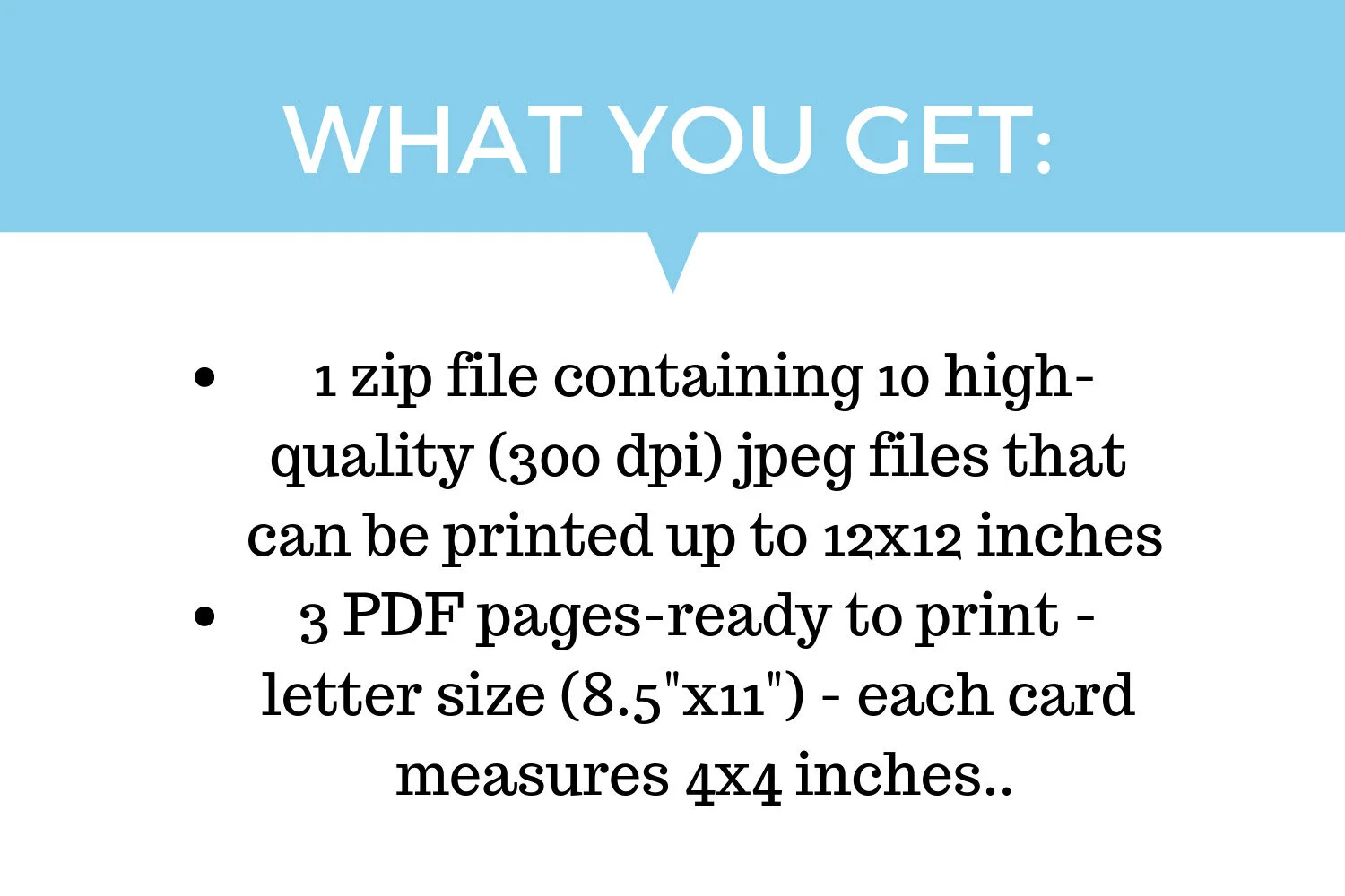 printing affirmation cards