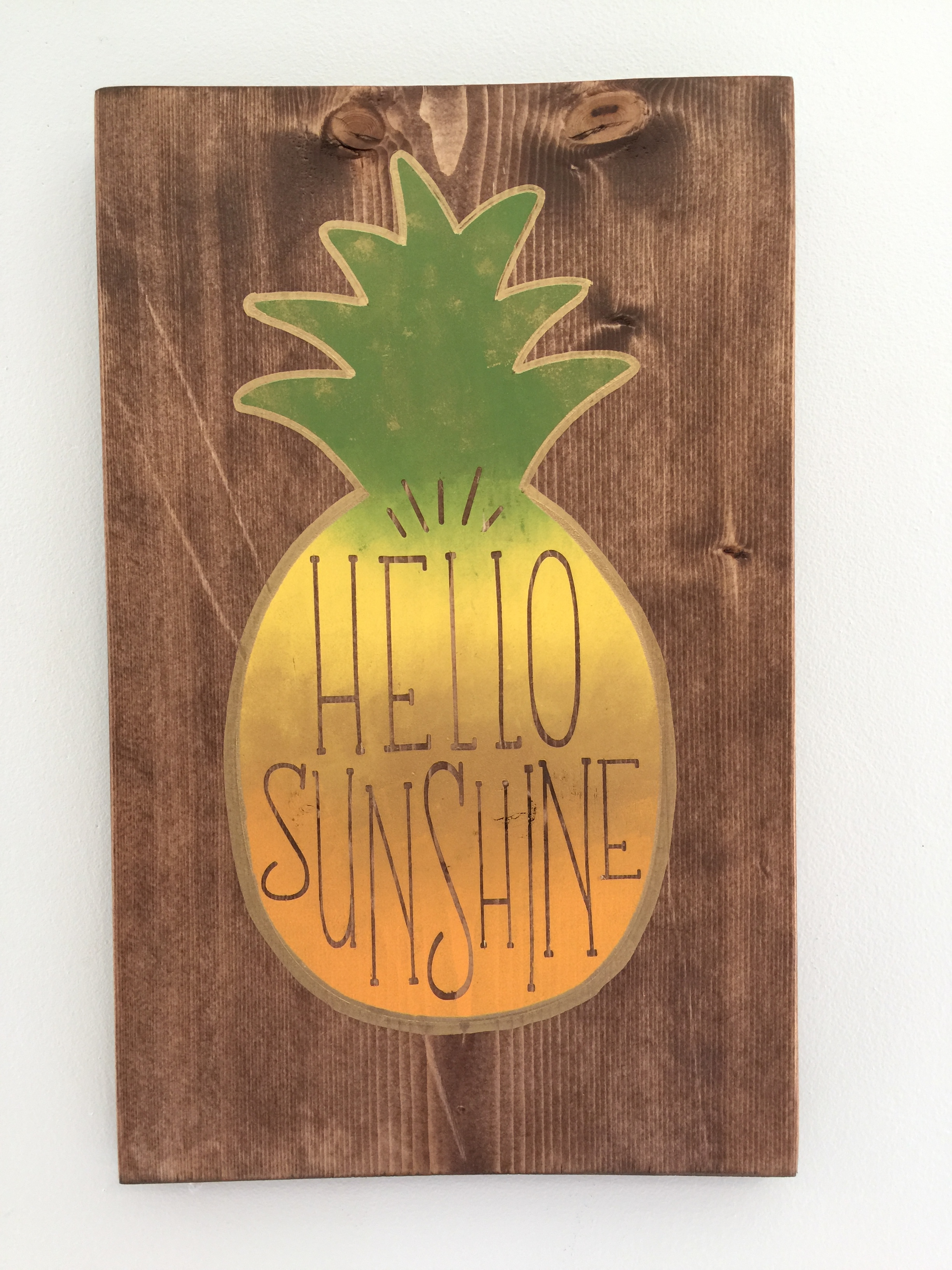 Hello Sunshine (Pineapple)