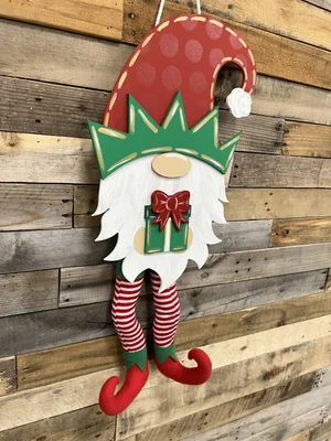 Gnome Elf Door Hanger — The Makery