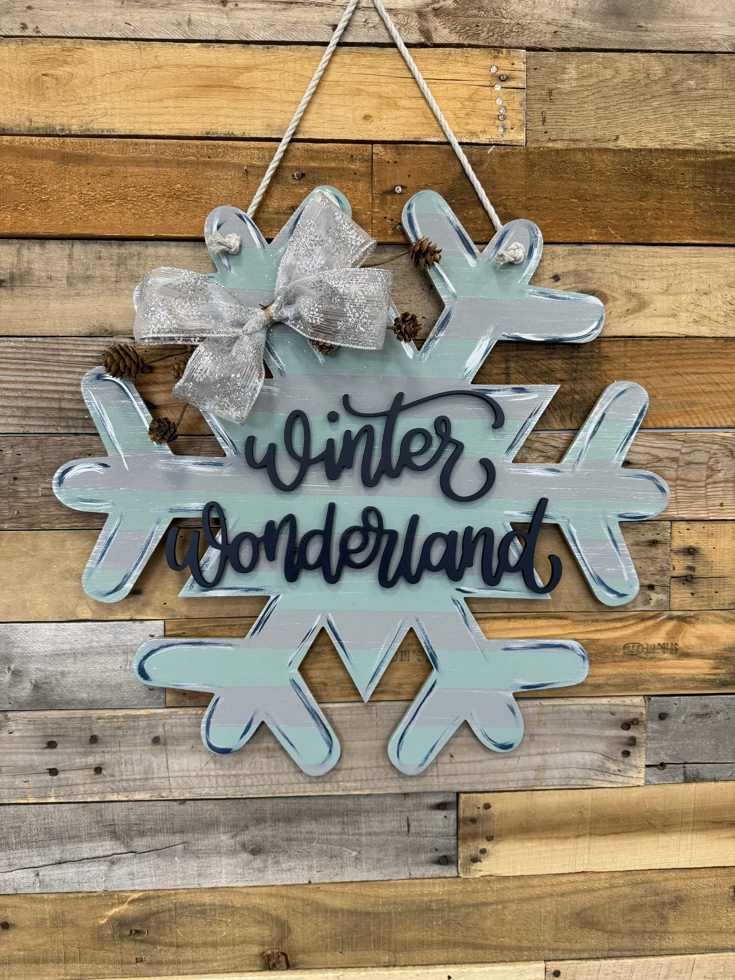 Winter Wonderland Snowflake