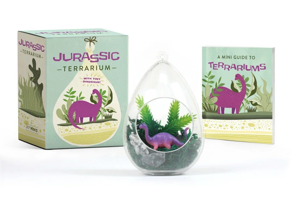 Jurassic Terrarium: With tiny dinosaur! - Running Press