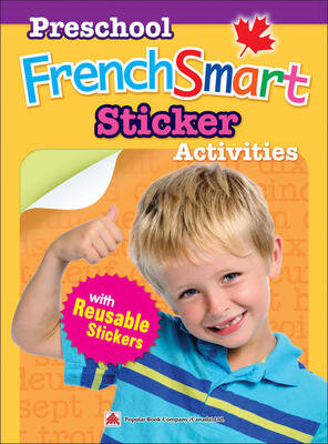 Preschool FrenchSmart Sticker Activities - Popular Book Company