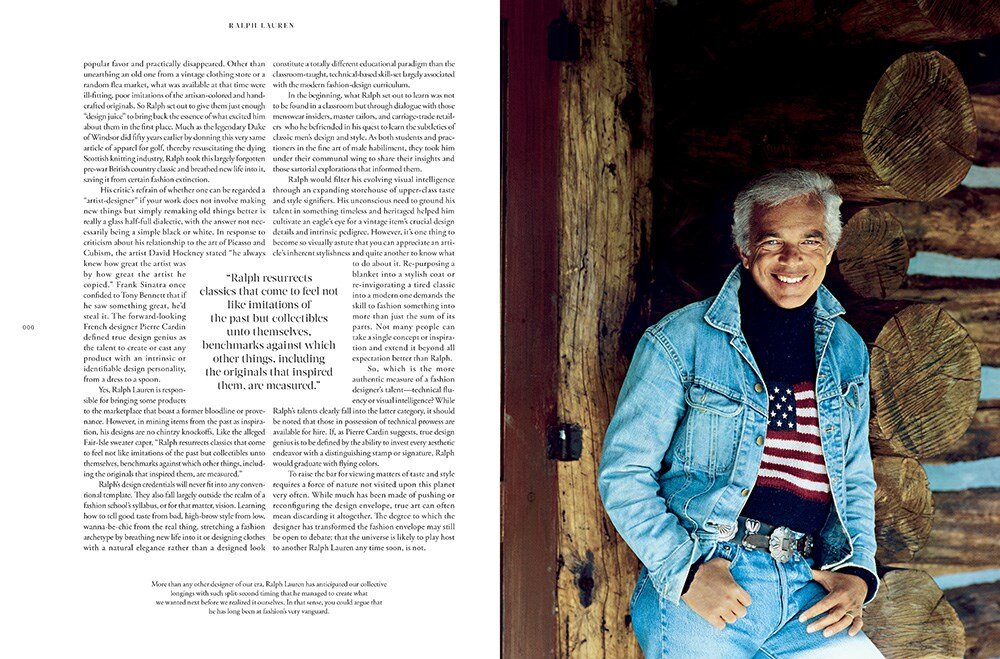 Ralph Lauren: In His Own Fashion - Alan Flusser — Manda Group