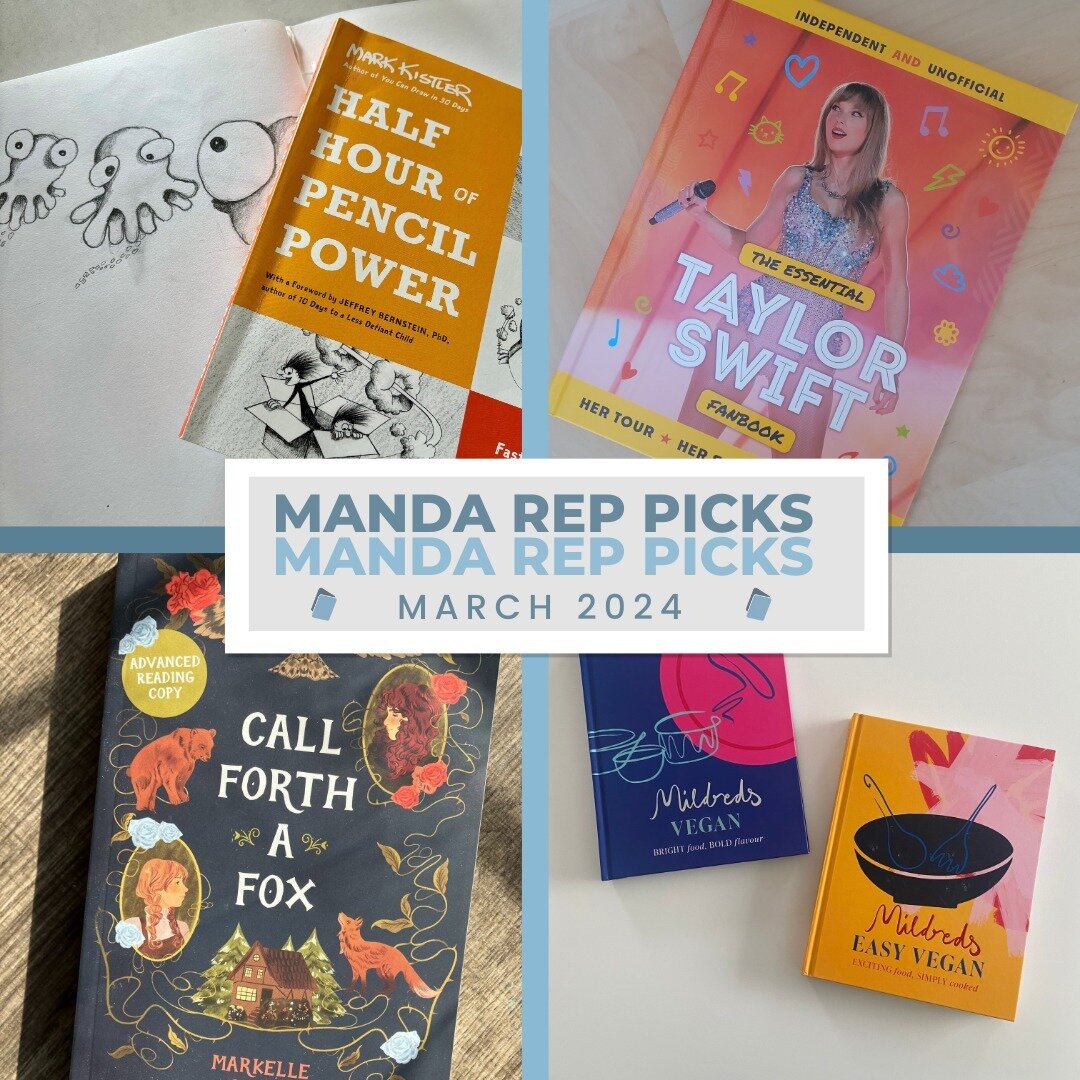 Time to share the books that our reps are reading and loving! Swipe to check out the full list of #MandaRepPicks for the month of March. 📚

#BookRecommendation #BookRecommendations #FictionBooks #BookObsessed #LoveBooks #BooksToRead #BooksWeLove #Bo