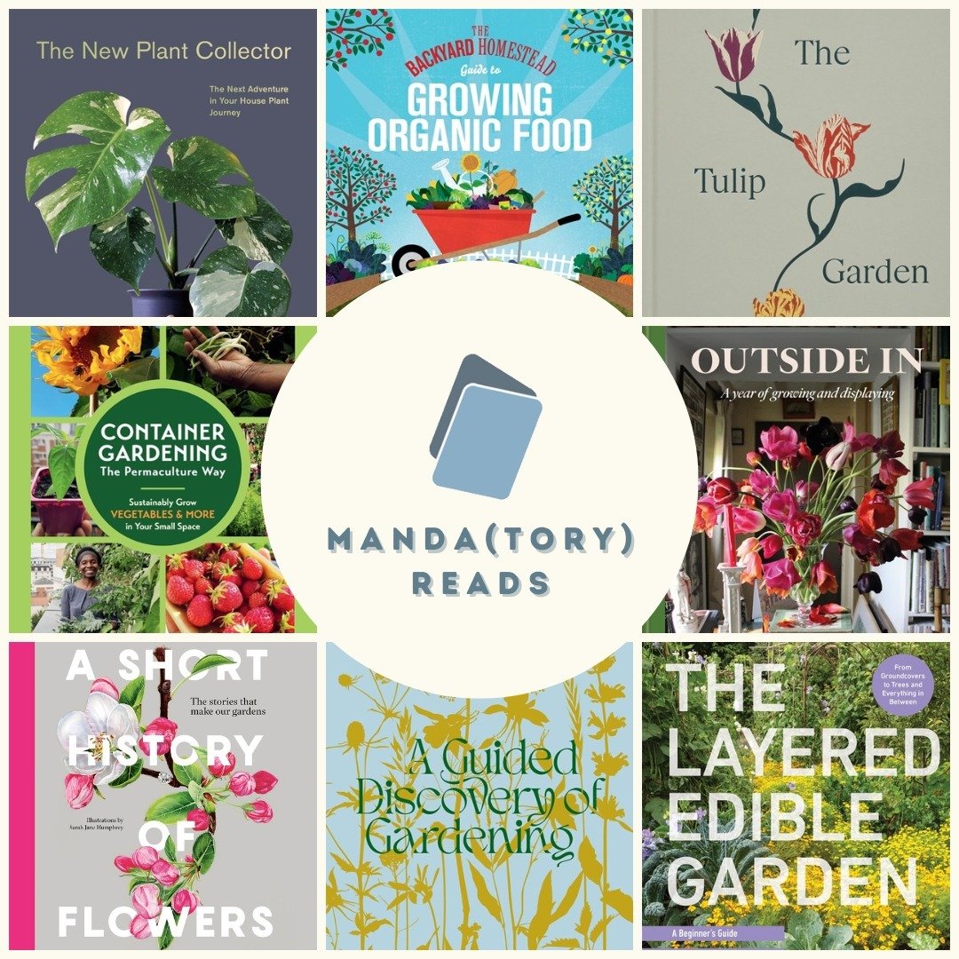 Spring is upon us, and these titles are perfect for gardeners, flower lovers, and plant enthusiasts! 🌱📖

📘 New Plant Collector by @houseplantjournal
📘 The Backyard Homestead Guide to Growing Organic Food by Tanya Denckla Cobb
📘 The Tulip Garden 