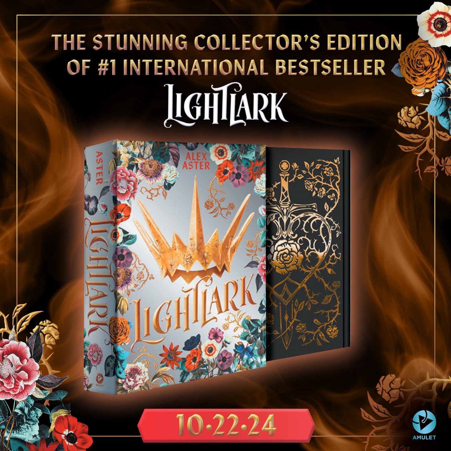 This stunning collector's edition of the bestseller&mdash;and first book in the beloved Lightlark Saga&mdash;from award-winning author @alexaster includes a suite of sensational features:
 
- Premium metallic slipcase
- Satin cover with foil stamping