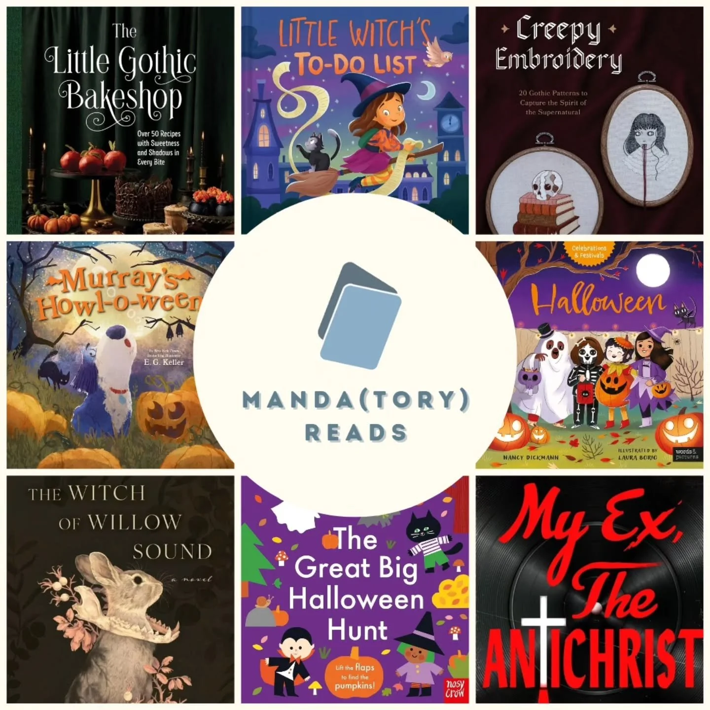 Dust off your boo-kshelves and add these hauntingly sweet and scary titles from our Manda publishers that are perfect for spooky month and Halloween! 👻📚

📘The Little Gothic Bakeshop (@quartobooksus / 9781577155430)
📘Little Witch&rsquo;s To-Do Lis