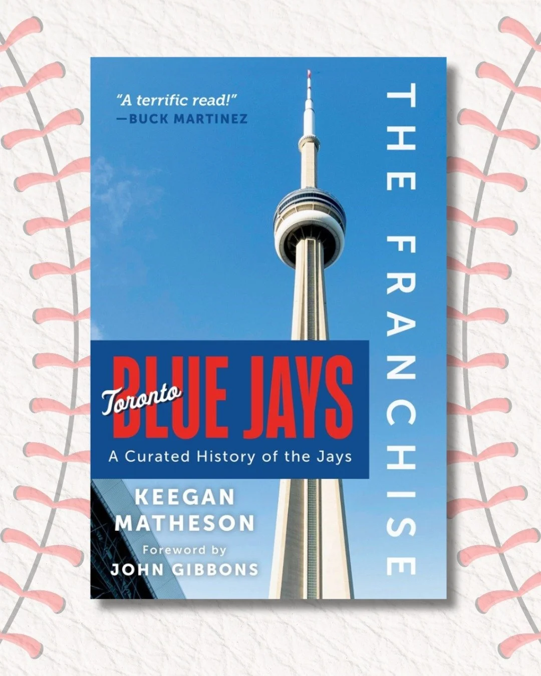 OK Blue Jays! Let&rsquo;s Play Ball! ⚾💫
Cheering on the @bluejays as they head to the World Series!

Want to learn more about the team? @globeandmail bestseller The Franchise: Toronto Blue Jays by Canadian author, @mlb.keegan, has you covered with a
