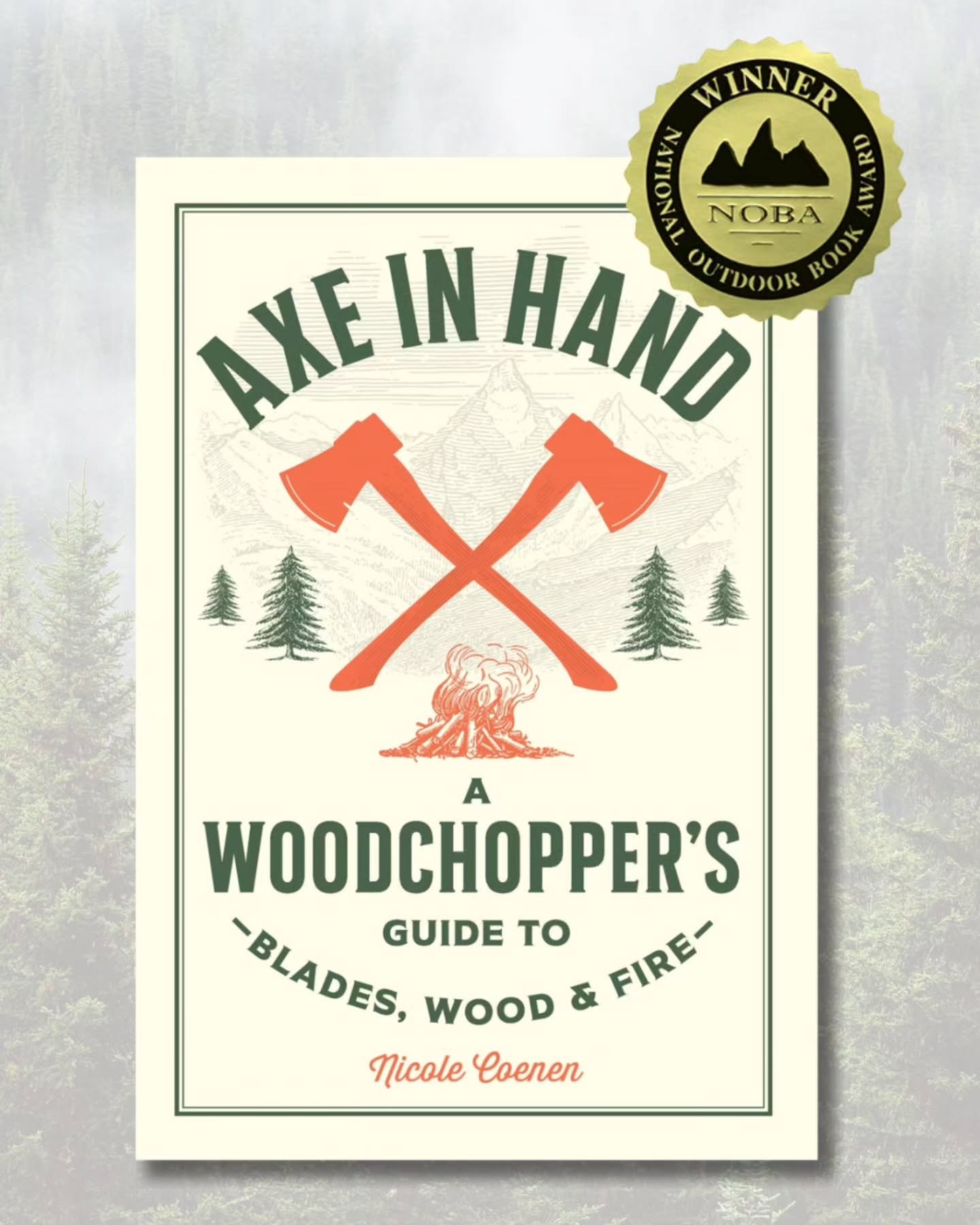 🎉 2025 NATIONAL OUTDOOR BOOK AWARD 

Canadian author, @nicole_coenen, has won a 2025 National Outdoor Book Award in the Outdoor Adventure Guide category for Axe in Hand (@quartobooksus / 9780760392676)!

#nationaloutdoorbookaward #bookaward #canadia