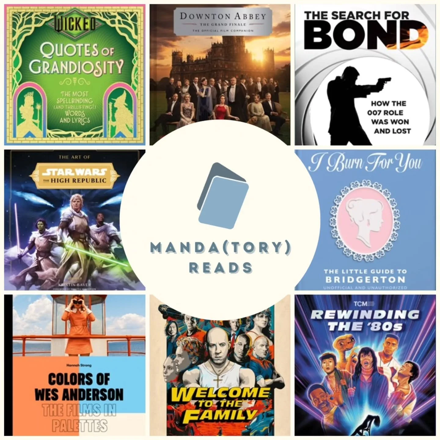 For all the film buffs, dive deeper into your favourite movies and franchises with these amazing titles from our Manda publishers! 📚

📘Wicked: Quotes of Grandiosity (@insighteditions / 9798886638790)
📘Downton Abbey: The Grand Finale (@insightediti