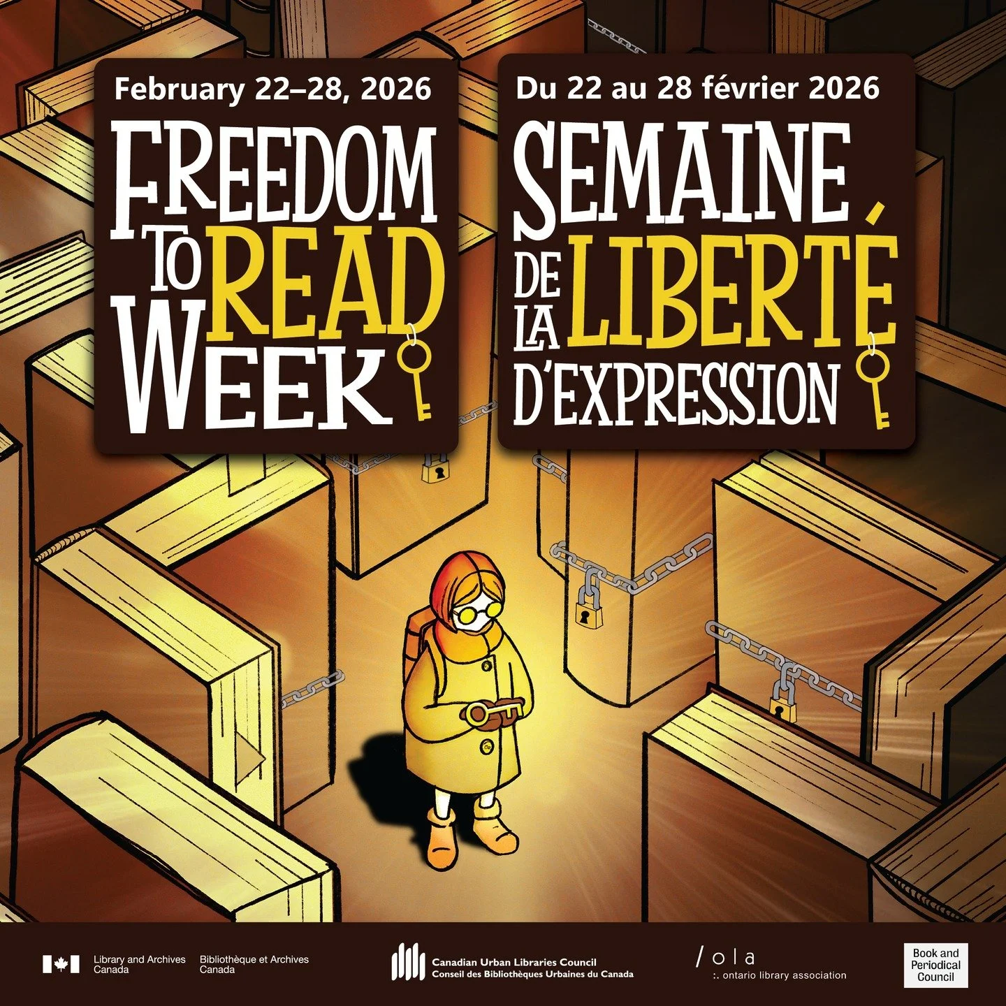 We&rsquo;re proud to celebrate this year&rsquo;s Freedom to Read Week and reaffirm our commitment to intellectual freedom! 📚 💪
Protect your freedom to read by learning about challenged books and finding ways to get involved.

www.freedomtoread.ca

