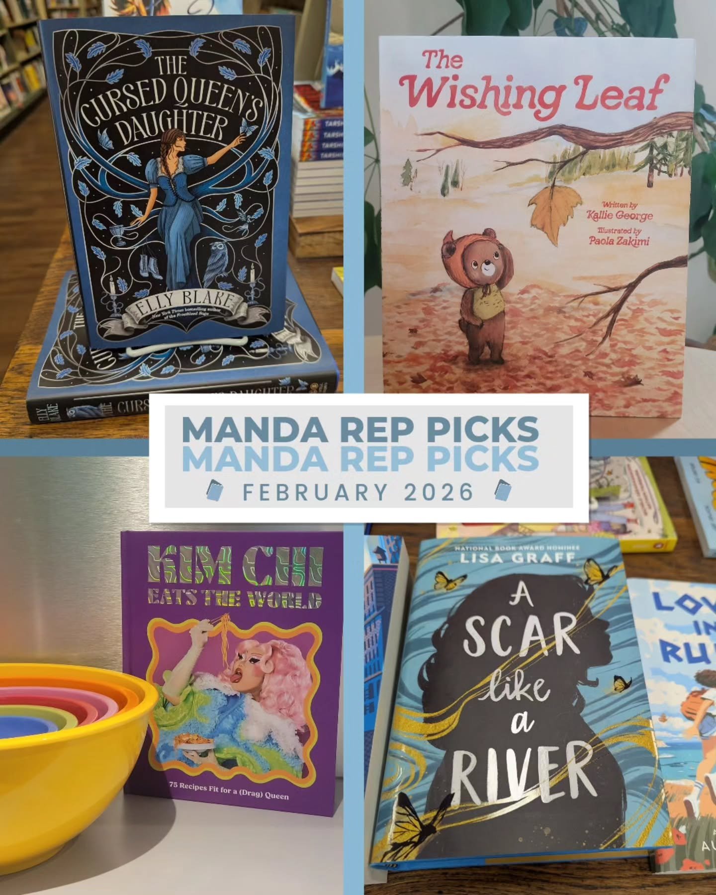 ✨ Manda Rep Picks ✨

Check out what our reps are reading and loving this month! Swipe to see our picks for February. 📚 

#MandaRepPicks #Bookstagram #BookRecommendation #BookstoRead #Bibliophile