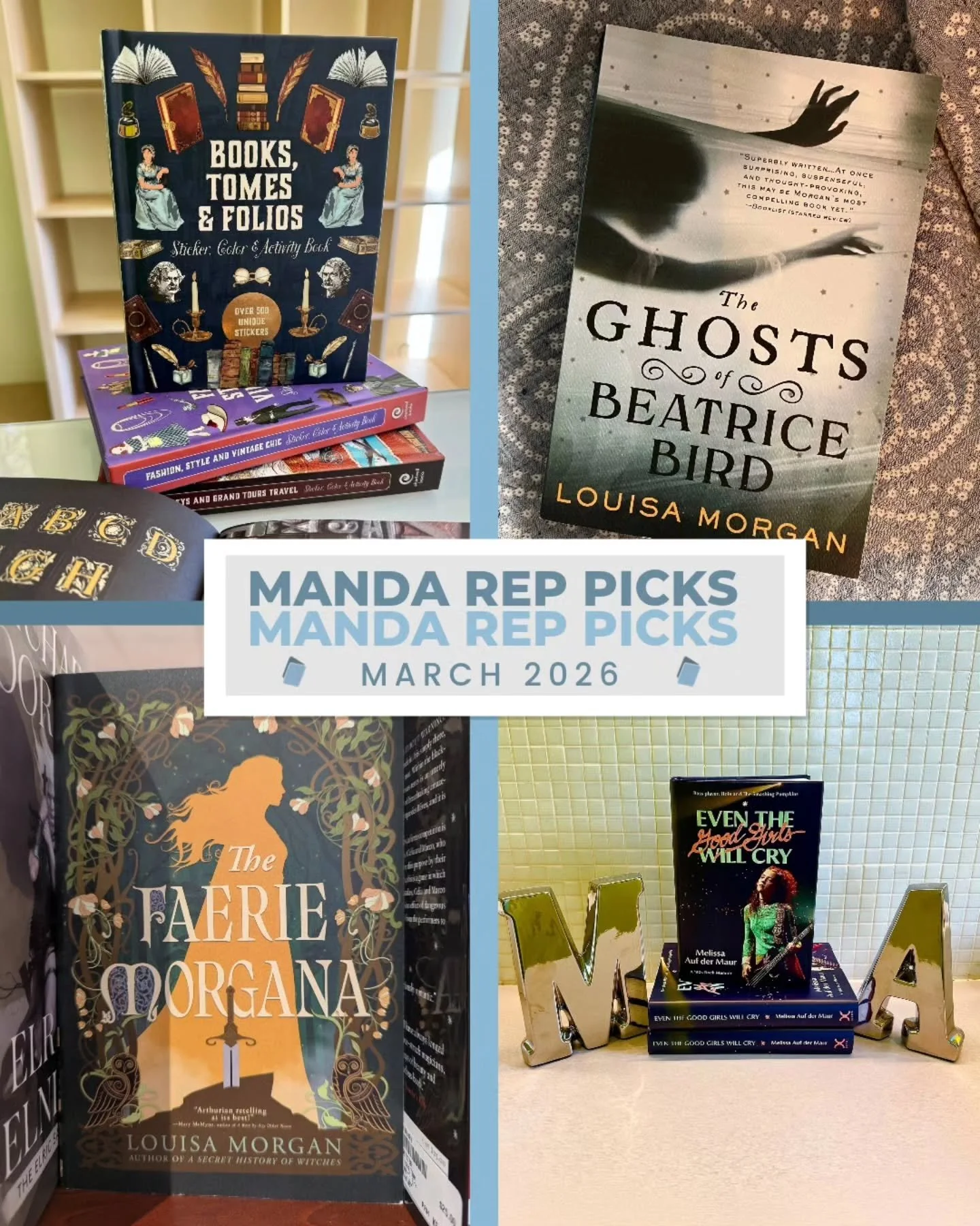 ✨ Manda Rep Picks ✨

Check out what our reps are reading and loving this month! Swipe to see our picks for March. 📚

#MandaRepPicks #Bookstagram #BookRecommendation #BookstoRead #Bibliophile