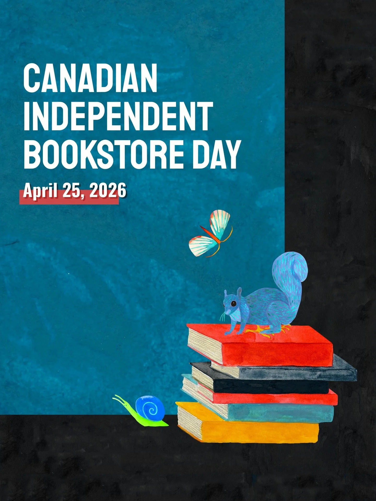 The countdown is on! ⏰

We can&rsquo;t wait to celebrate Canadian Independent Bookstore Day with readers across Canada this coming Saturday, April 25th.
It&rsquo;s a day dedicated to the indie bookstores that bring stories&mdash;and communities&mdash