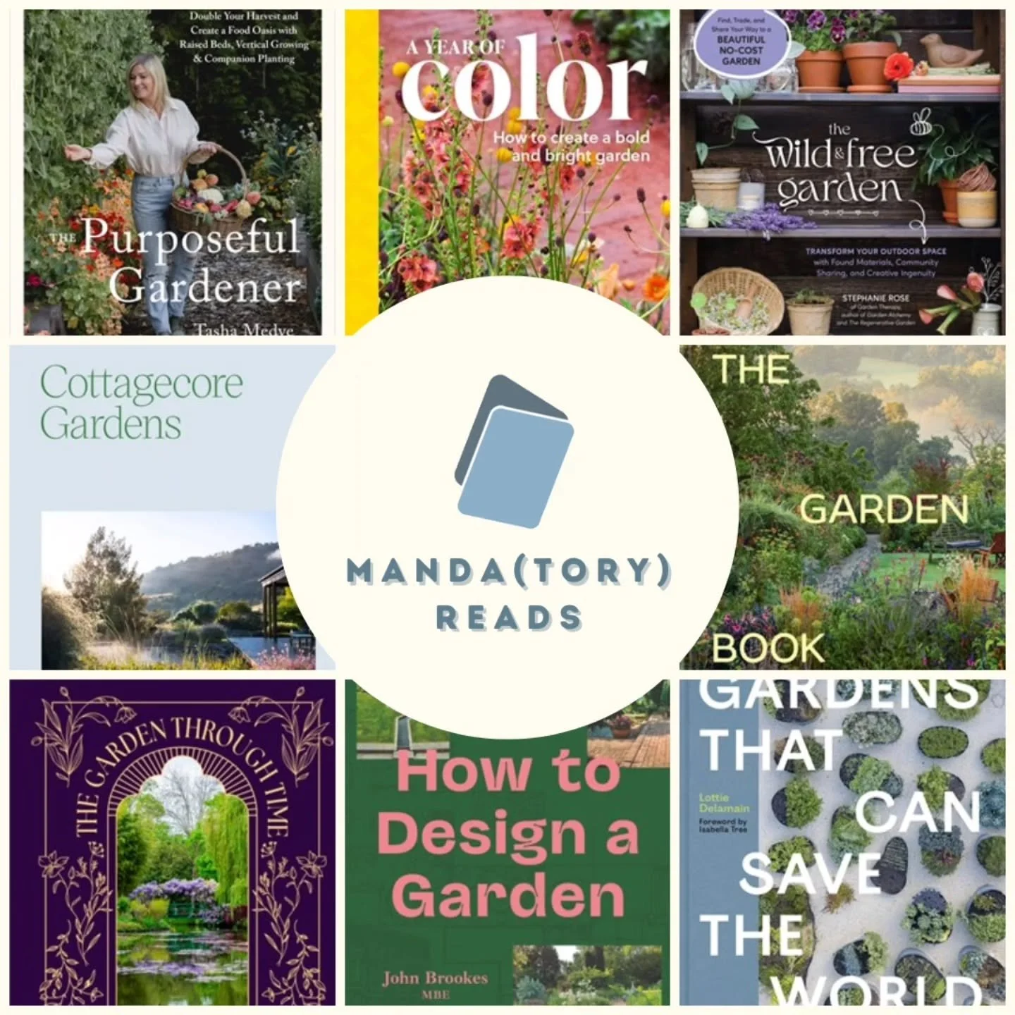 Spring is upon us, and these titles from our Manda publishers are perfect for gardeners, flower lovers, and plant enthusiasts!&nbsp;🌱📖

📘 The Purposeful Gardener (@pagestreetpublishing /&nbsp;9798890039002)
📘 A Year of Color (@quartobooksus /&nbs