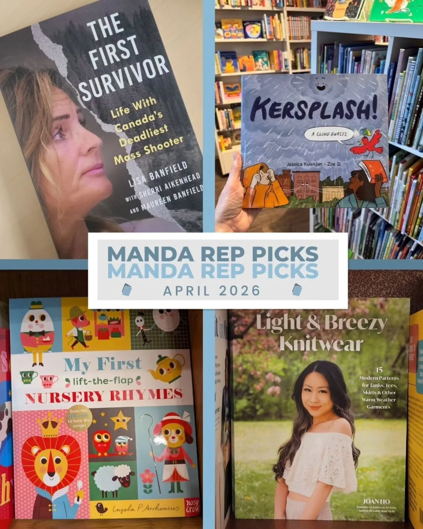 ✨ Manda Rep Picks ✨

Check out what our reps are reading and loving this month! Swipe to see our picks for April. 📚

#MandaRepPicks #Bookstagram #BookRecommendation #BookstoRead #Bibliophile