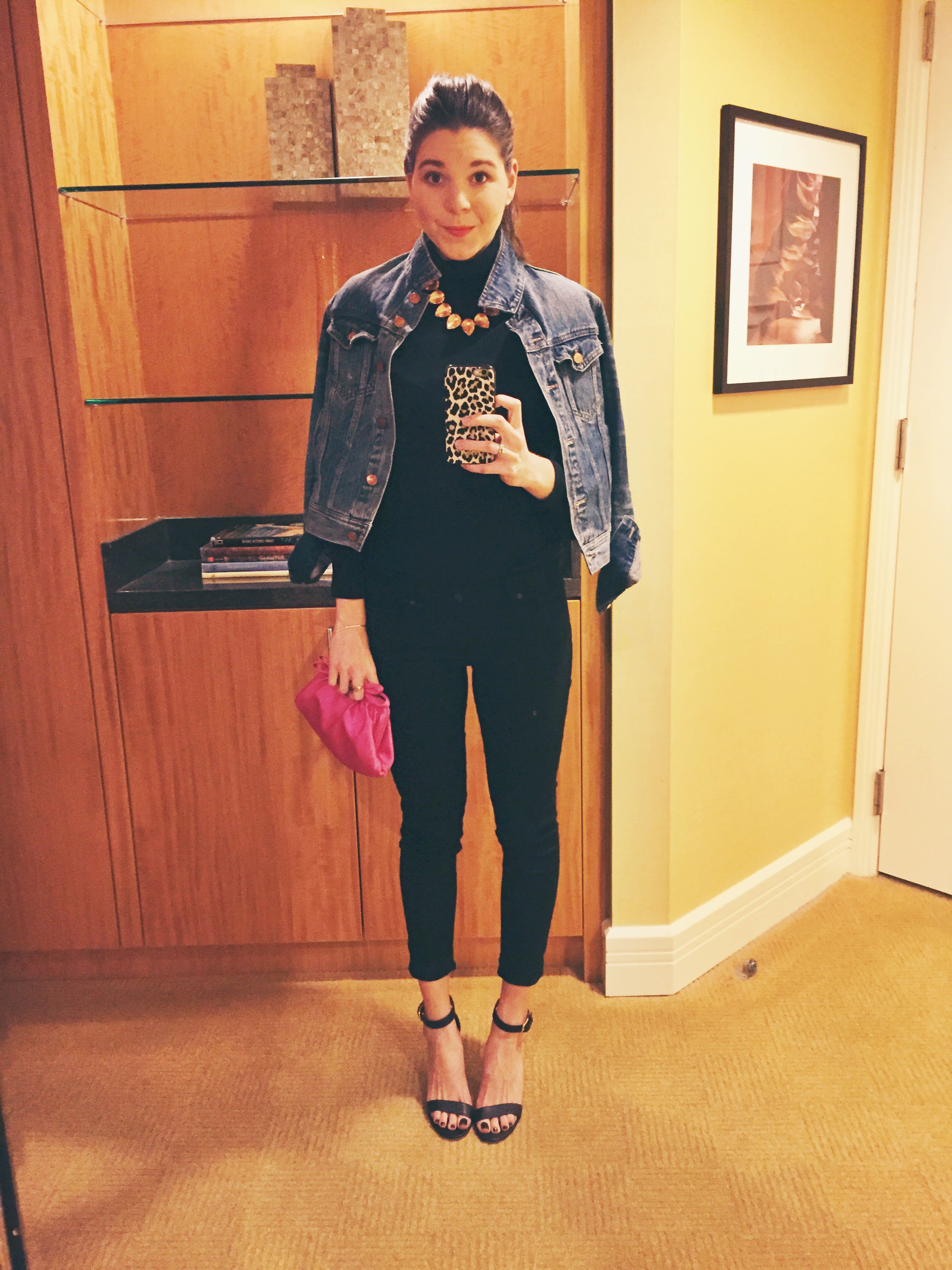 in my world, black is the new black.
