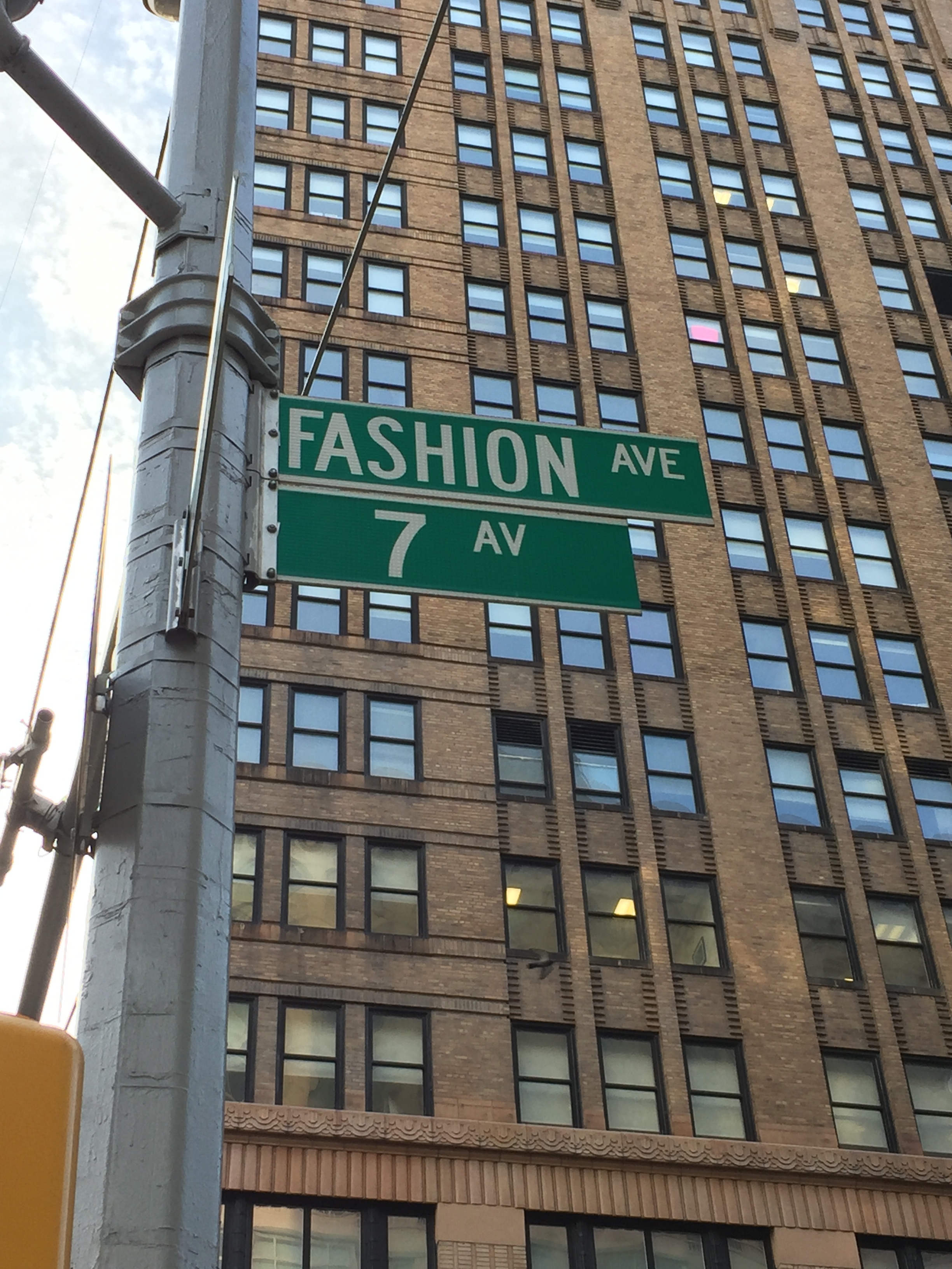 a sign that NYC and I are finally vibing