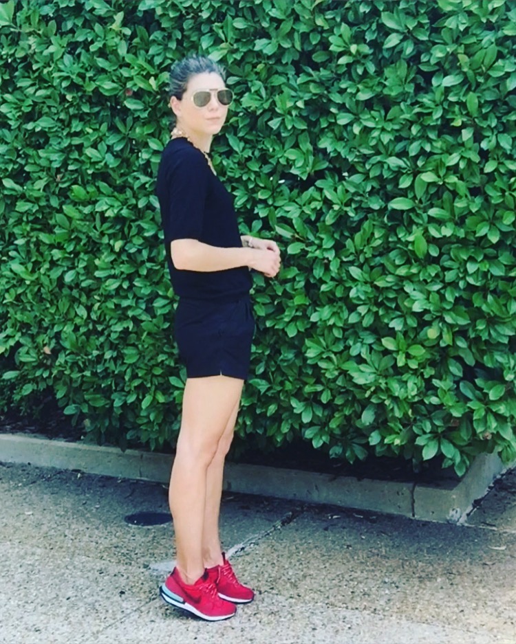 I was informed this is called "resting bitch face" or RBF. Apparently I get cranky in the heat...