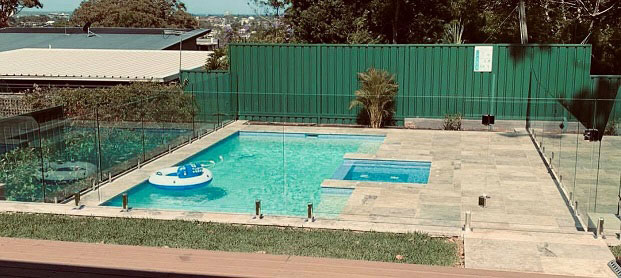 frameless glass pool fence overview