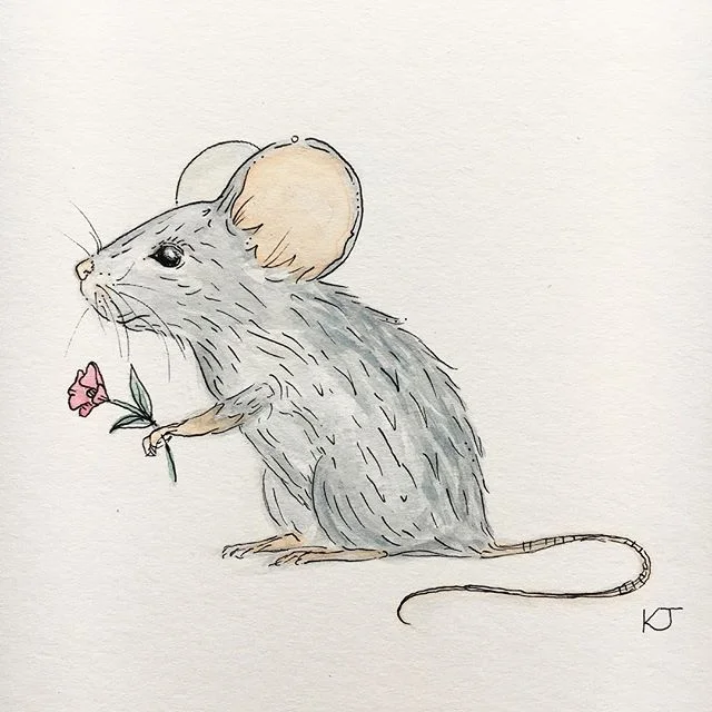 Tis the giving season. .
.
.
#artistsoninstagram #art #artist #artsy #illustration #illustrator #watercolor #watercolorpainting #watercolorillustration #painting #paint #mouse #animalsofinstagram #animalart #wildlife #wildlifeart  #graphicdesigner #t
