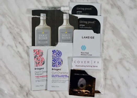 A lot of Haircare samples were gone through last month!