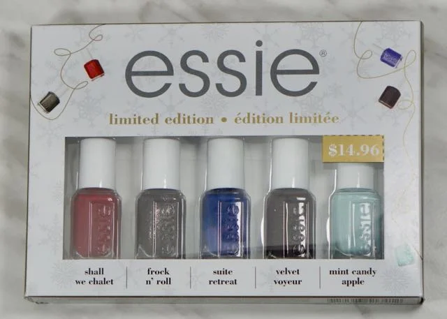 Essie Winter Limited Edition polish set on for $7.50 CAD!
