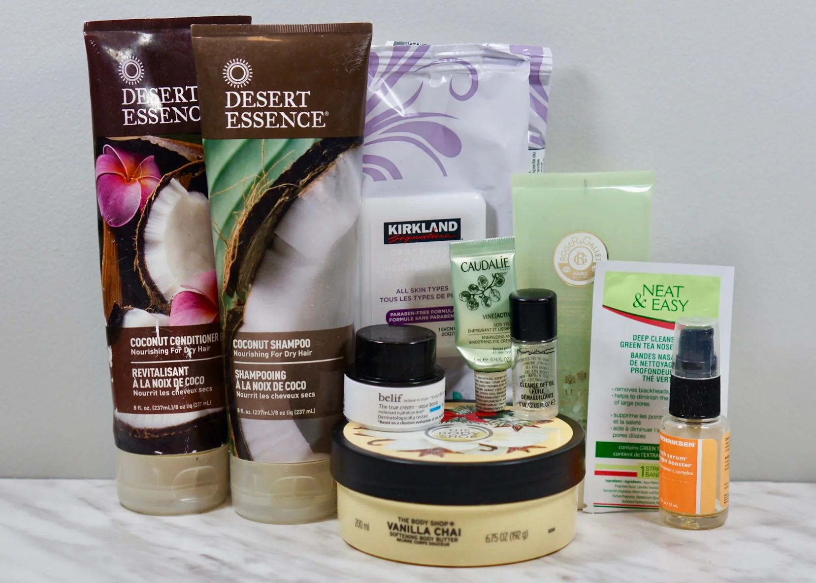 My Hair, Face and Body care empties.