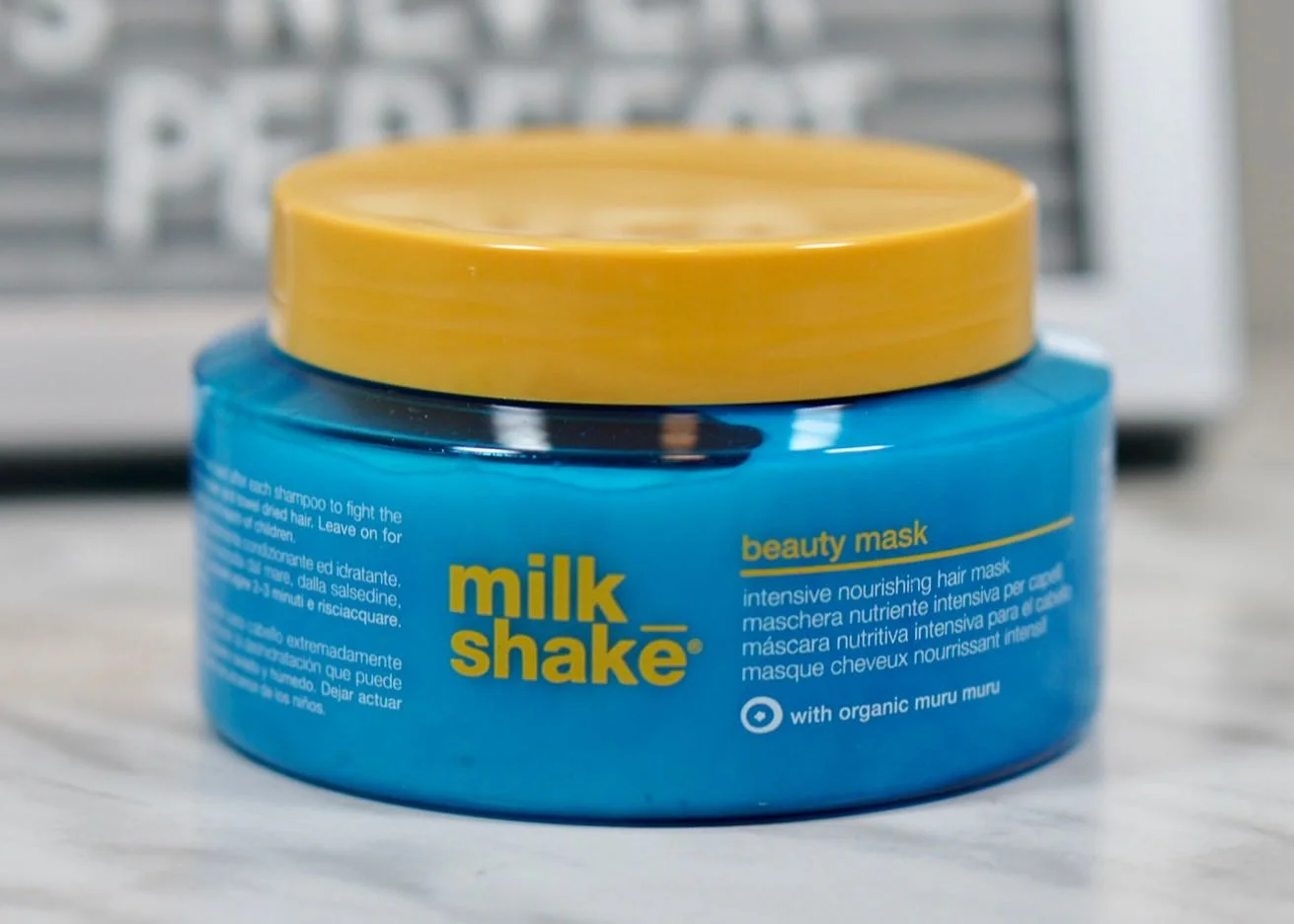 The gift for the Parkinson's Hair Affair, Milk Shake Hair Mask.